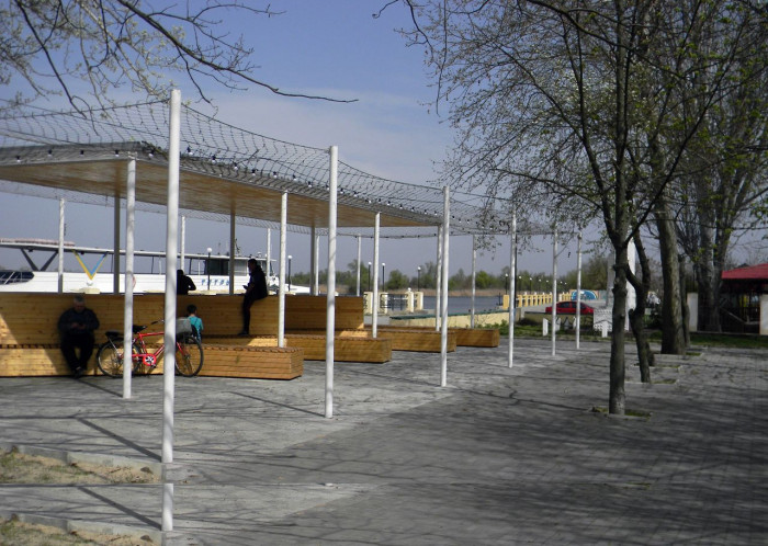 +48 Grupa Projektowa, Vladimír Balda, Jiří Žid, Pavilon na nábřeží Dněpru – foto