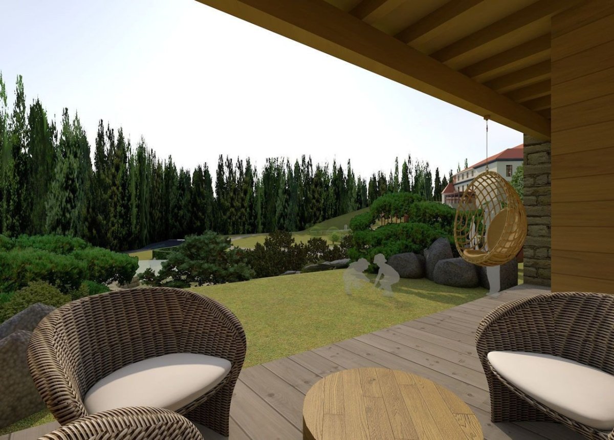 ARCHCON atelier - Hotelové apartmány podle Feng-shui - vizualizace