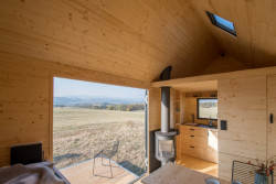 Mobilní domek Mobile Hut, ARTIKUL architekti.