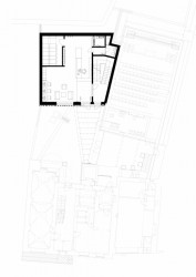 Knihovna v Hrádku nad Nisou, Ateliér David, půdorys 1 NP