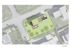 Situace (Rodinný dům v Radotíně, System Recovery Architects)