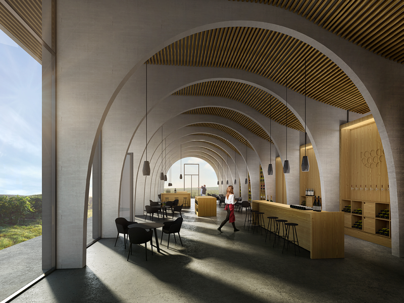 Vinařství Lahofer, Chybik+Kristof Associated Architects