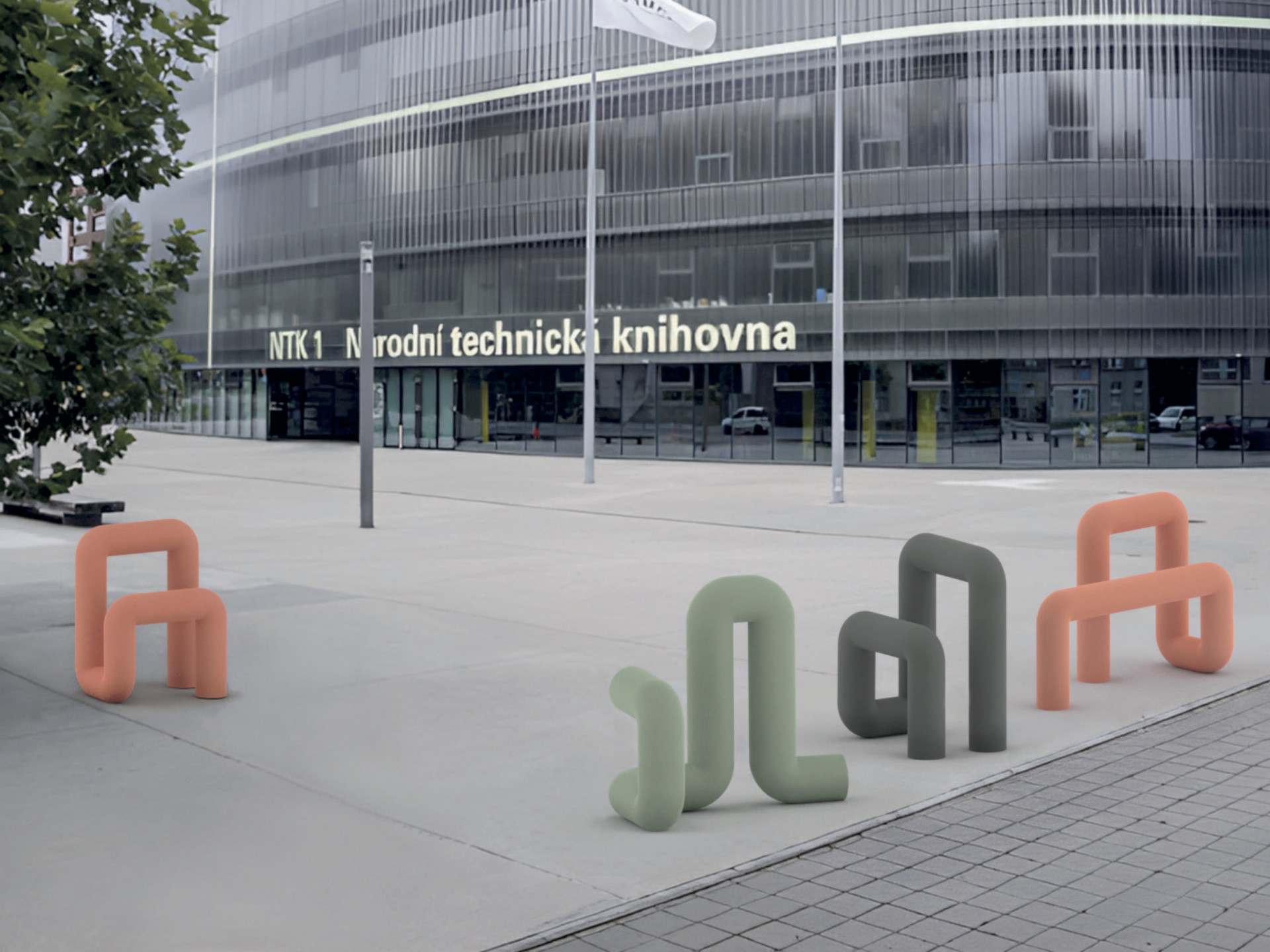 Cenu za nejlepší projekt v kategorii Design jednotlivci si odnesla Tereza Cvrčková za návrh antiparkovací zábrany