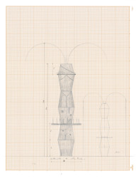 Detail nárožního betonového sloupu