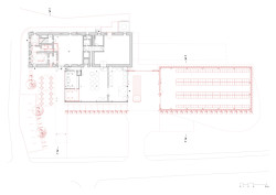 Půdorys 1.NP (Vinařství Kolby v Pouzdřanech, ORA)
