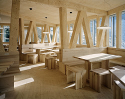 Horská chata Monte Rosa, Bearth & Deplazes Architekten