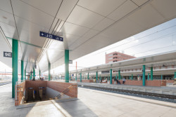 Nové zastřešení nástupišť na pardubické nádraží dodala společnost Egoe.