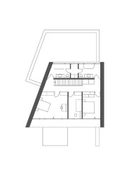 Půdorys 2. NP (Vila Troja, Stempel & Tesar architekti)