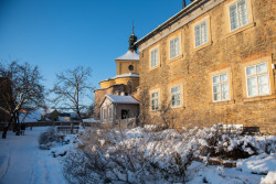 Bartolomějské návrší s parkem ve sněhu