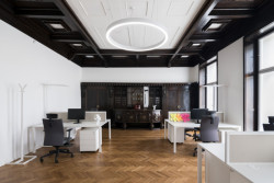 Rekonstrukce bytu továrníka na současné kanceláře, barbora léblová interiors & architecture