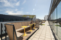 Střešní terasa společnosti Karriere