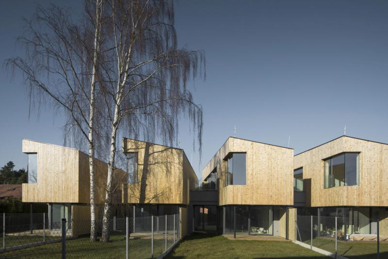 Řadové domy ve Zruči / Zábran - Nová architekti 