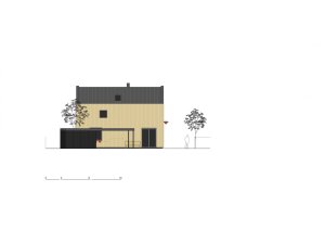 Rodinný dům v Letech, Mimosa architekti, pohled