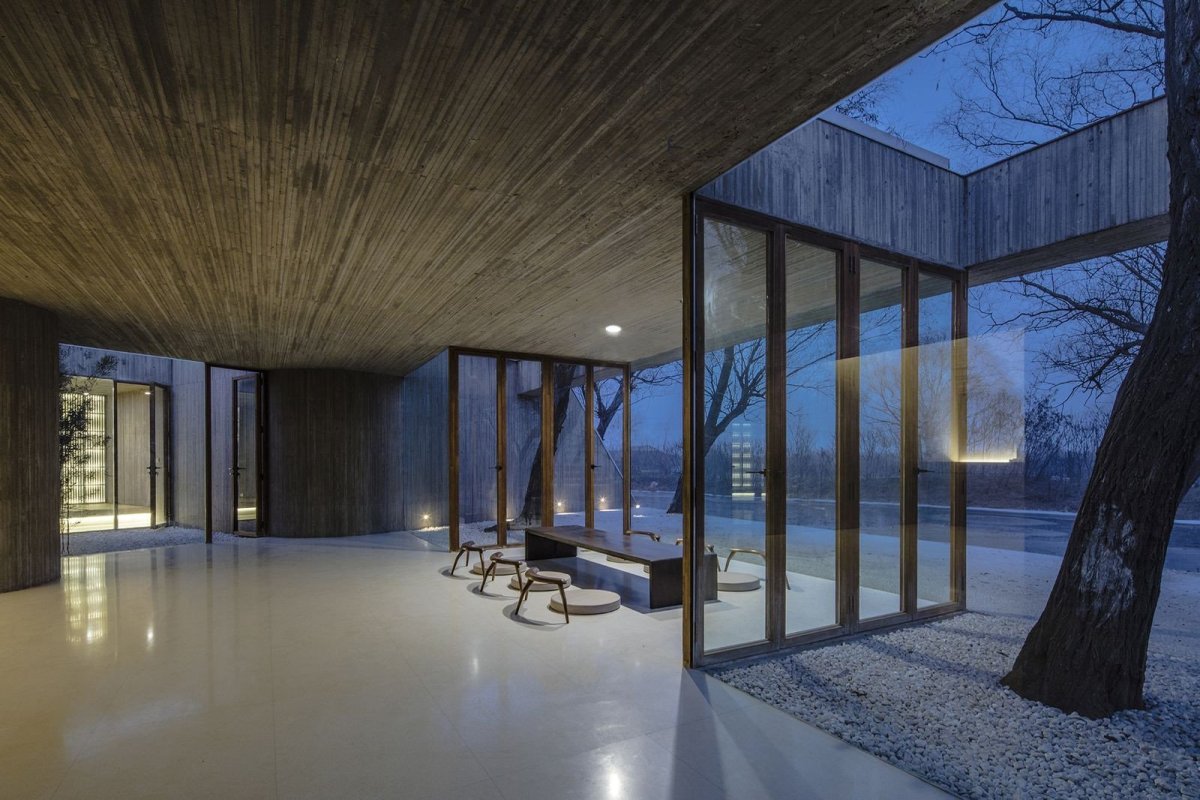 Buddhistická svatyně v čínském Tangshanu od ARCHSTUDIO