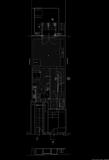 Rekonstrukce rodinného domu, nákresy