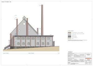 Huť Marie, Architektura s.r.o.: Pohled východ