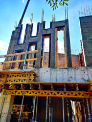 Schodišťová stěna