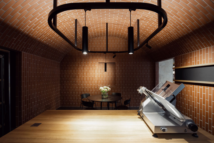 Vinotéka Vicino DiVino v Brně od edit! architects