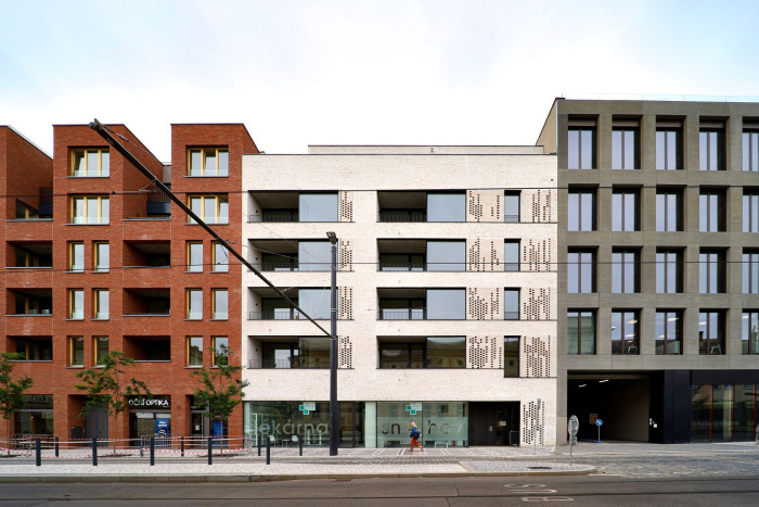 D3A architekti navrhli bytový dům v novém komplexu Smíchov City.