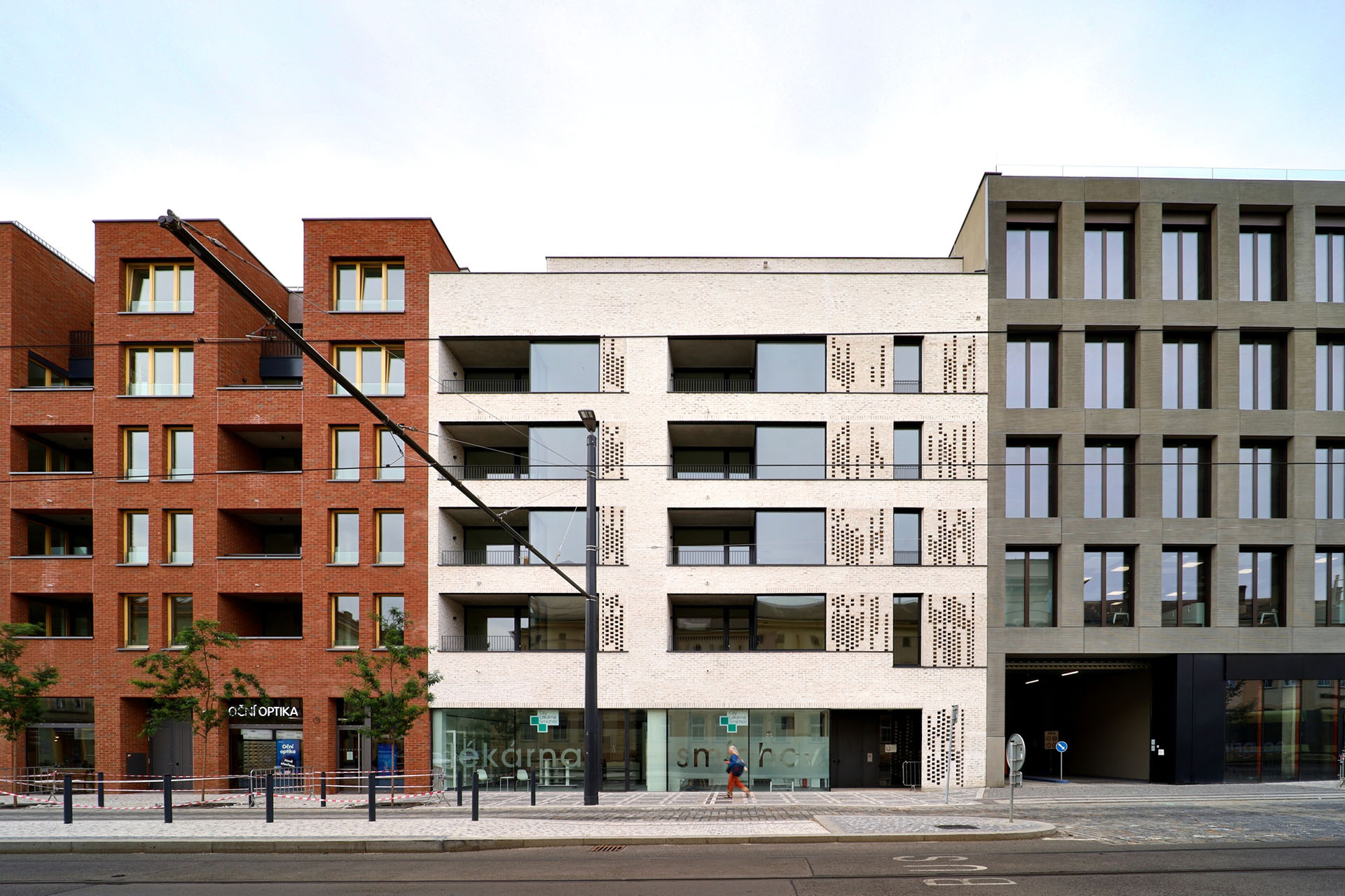 D3A architekti navrhli bytový dům v novém komplexu Smíchov City.