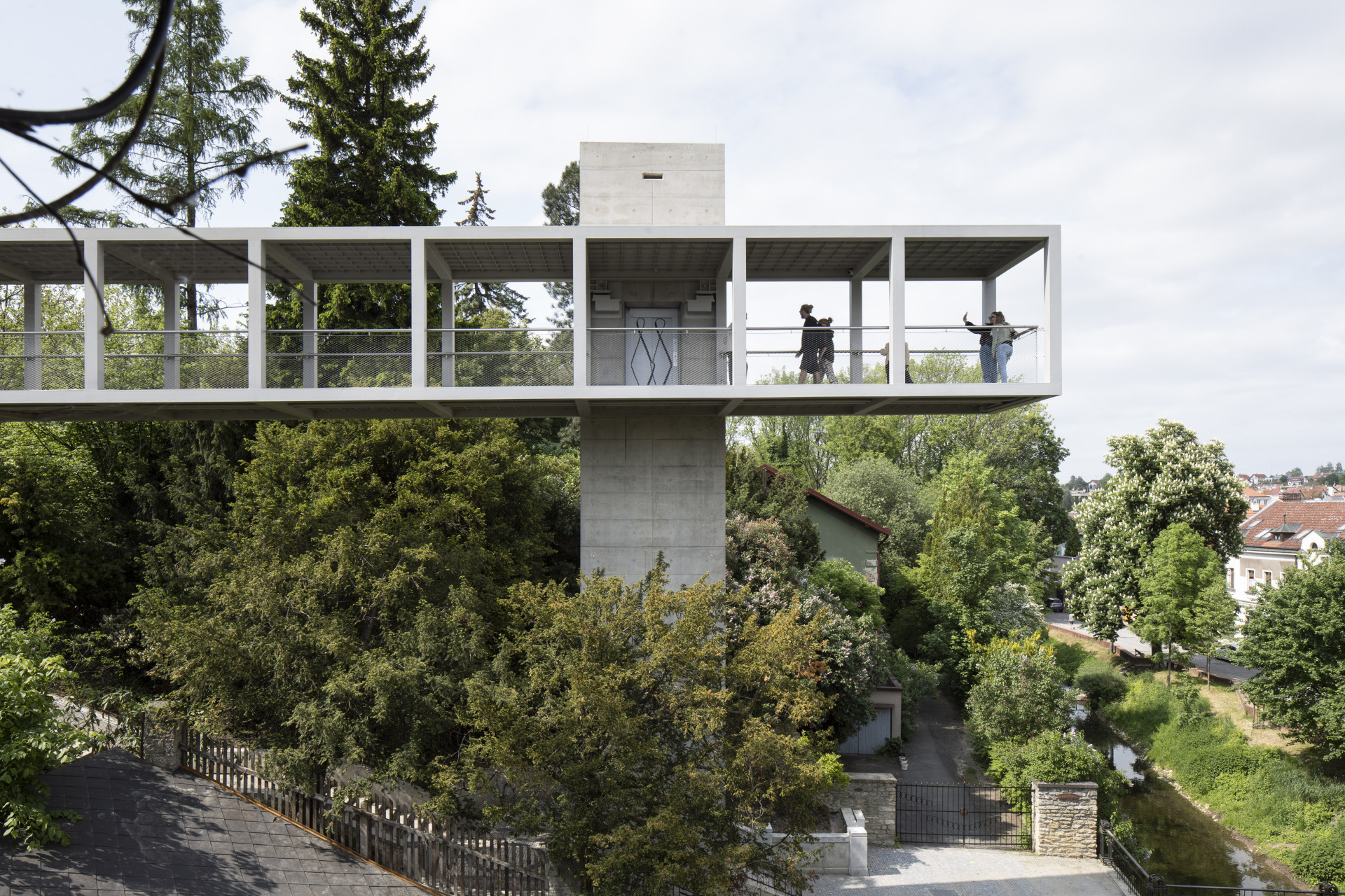 Hlavní cena: EHL & KOUMAR ARCHITEKTI - lávka v Litomyšli