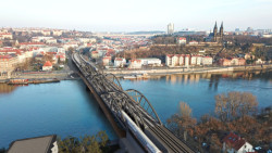 3. místo v soutěži na Vyšehradský most - návrh Sudop Praha