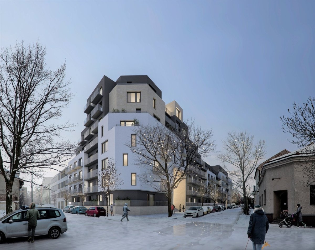 Rezidence Brita, vizualizace, Sollaron architects