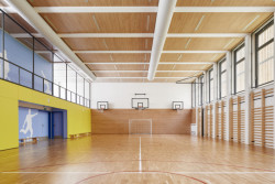 Studio Arch.Design realizovalo novou sportovní halu základní školy v pražských Letňanech