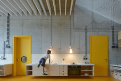 Přístavba ke školce Montessori v Jablonci nad Nisou, Mjölk architekti: ... kuchyňka, ...