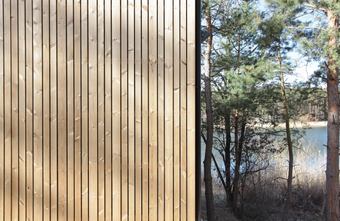 Chata PS ve slovenské obci Plavecký Štvrtok, Hantabal architekti