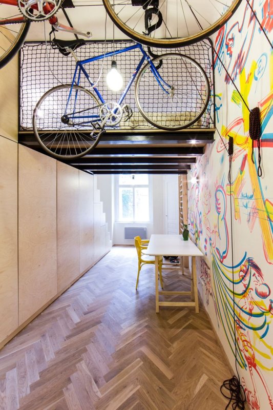 Byt Holešovice, 0,5 Studio