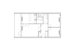 Půdorys - původní stav