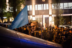 Demonstrace za záchranu Transgasu