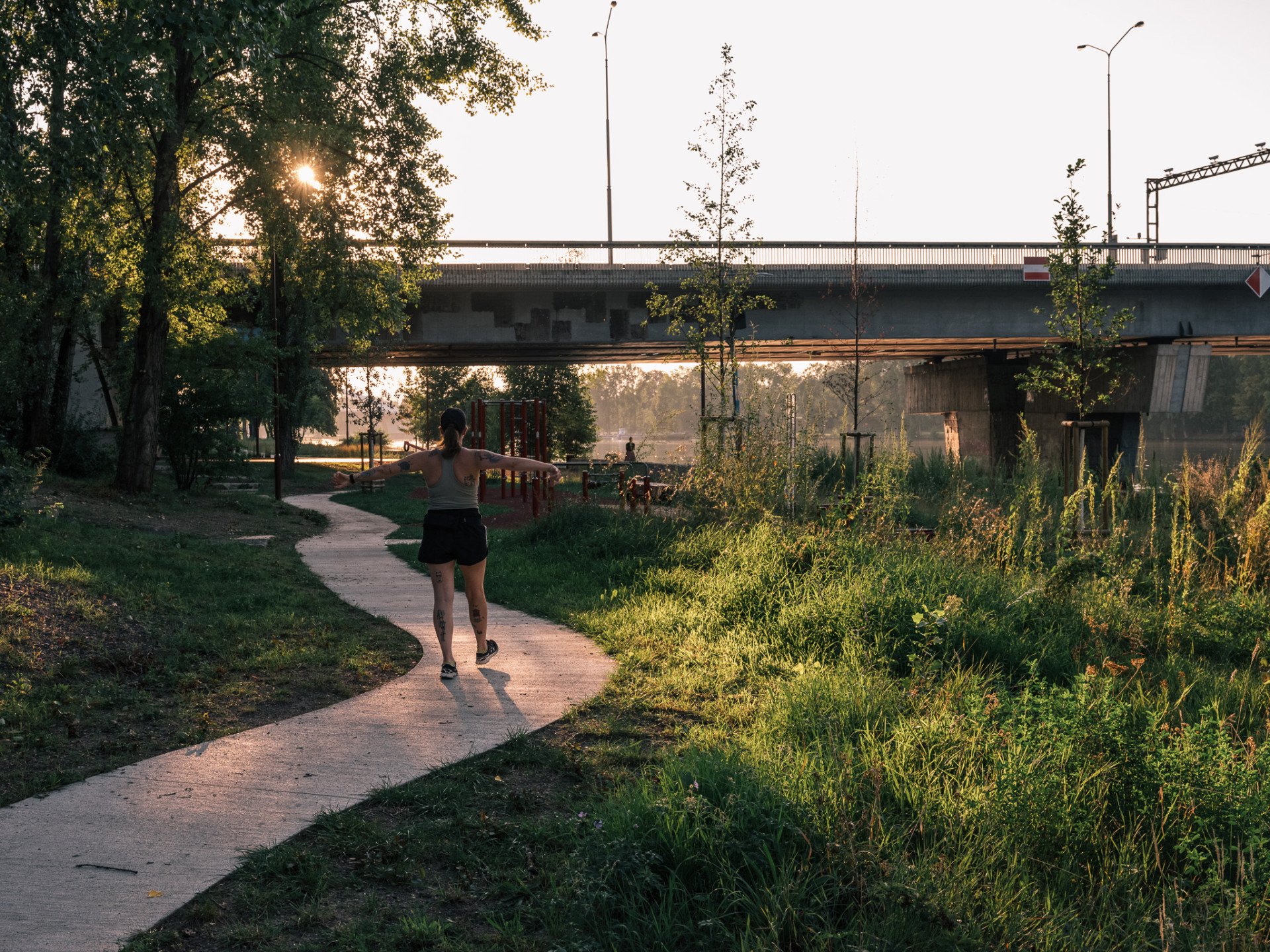 Park U Vody v Praze-Holešovicích od ateliéru YYYY