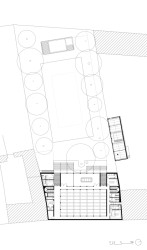 SOKEC v Hrušovanech u Brna, caraa.cz/Atelier KAVA: Půdorys patra