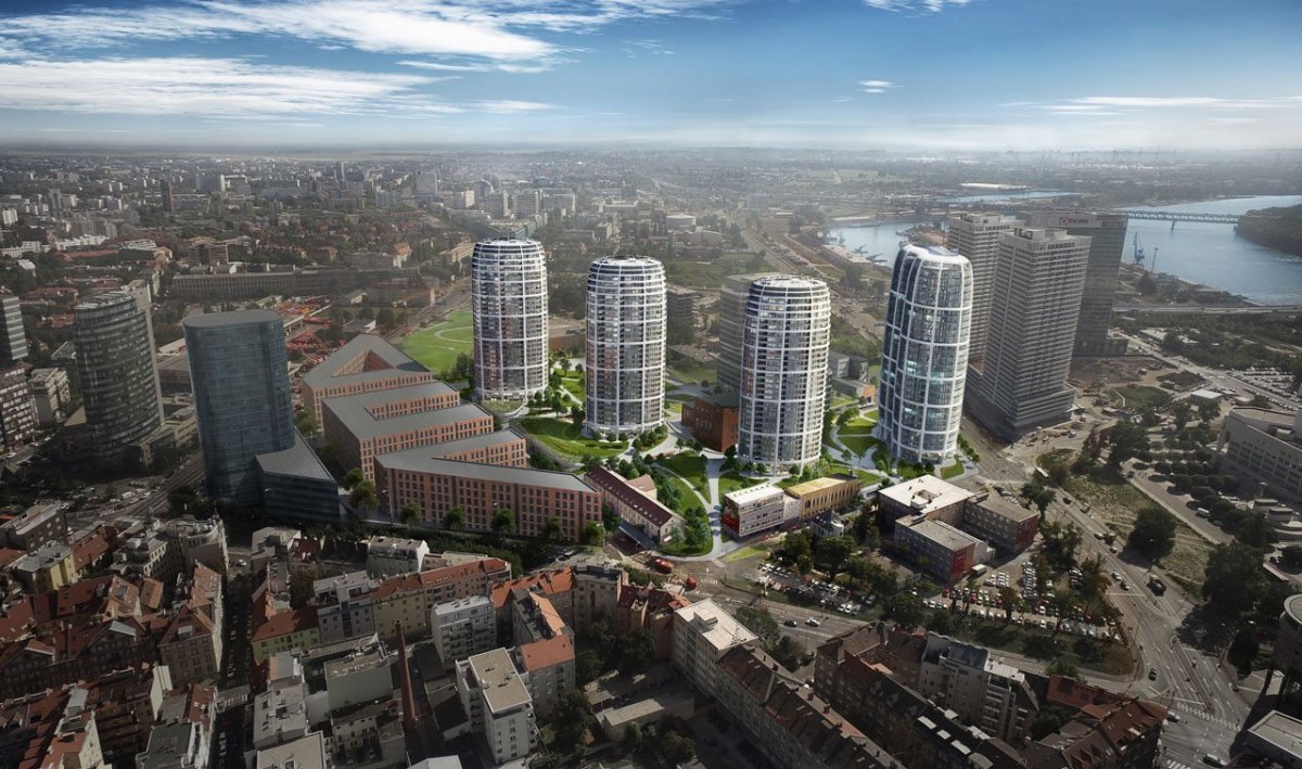 Sky Park Residence, Bratislava - vizualizace