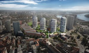 Sky Park Residence, Bratislava - vizualizace