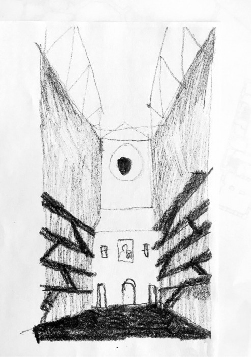 Dostavba kostela Panny Marie Sněžné, Miroslav Pazdera