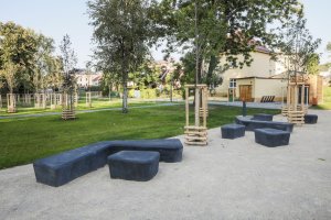 Husův park v Praze-Čakovicích, Land05. Foto: Filip Jandourek