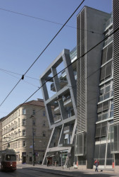 Rezidenční a kancelářský komplex na Schlachthausgasse ve Vídni, Coop Himmelb(l)au