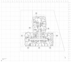 Frank Gehry, mrakodrap na 8 Spruce Street, výkres pater 51-75
