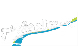 Náplavka v Plzni, Ateliér k světu: Situace