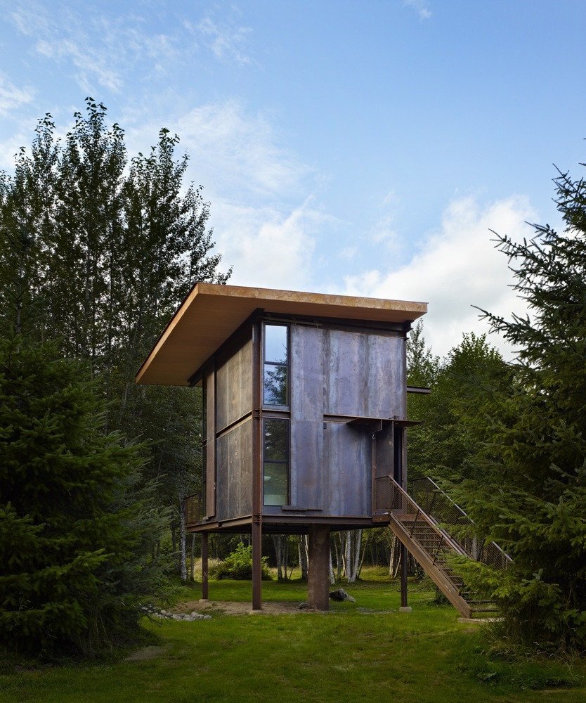 Chatka z oceli, Olson Kundig/ Tom Kundig
