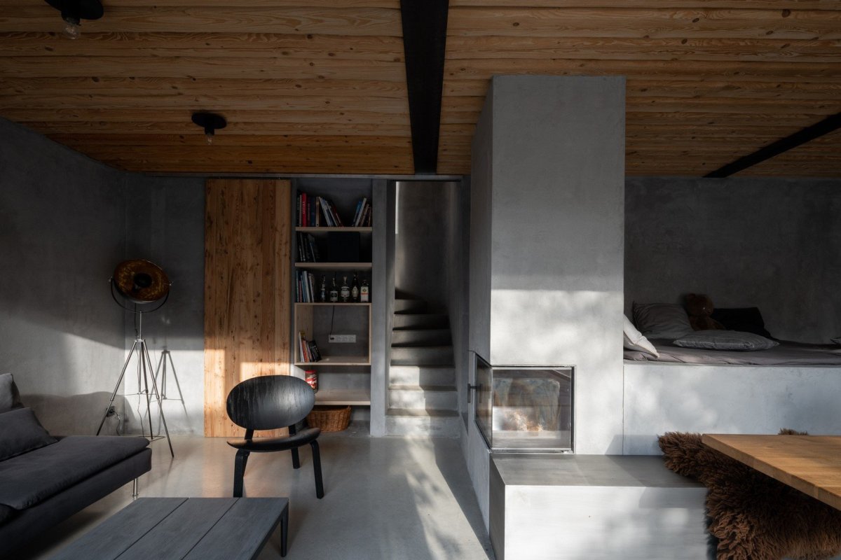 Víkendový dům v Bukovanech (SENAA ARCHITEKTI) - kategorie Novostavba
