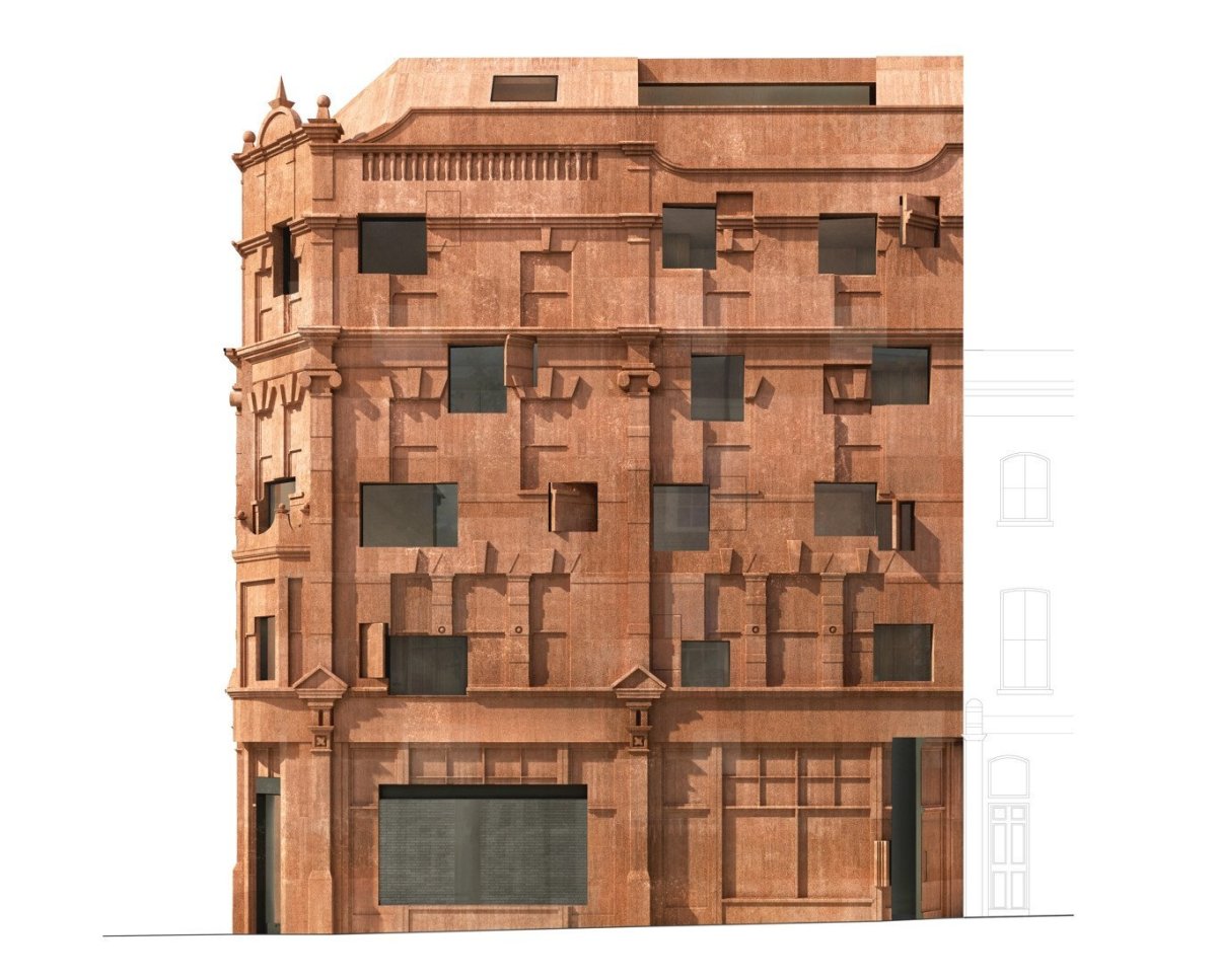 168 Upper Street, pohled, Amin Taha + Groupwork