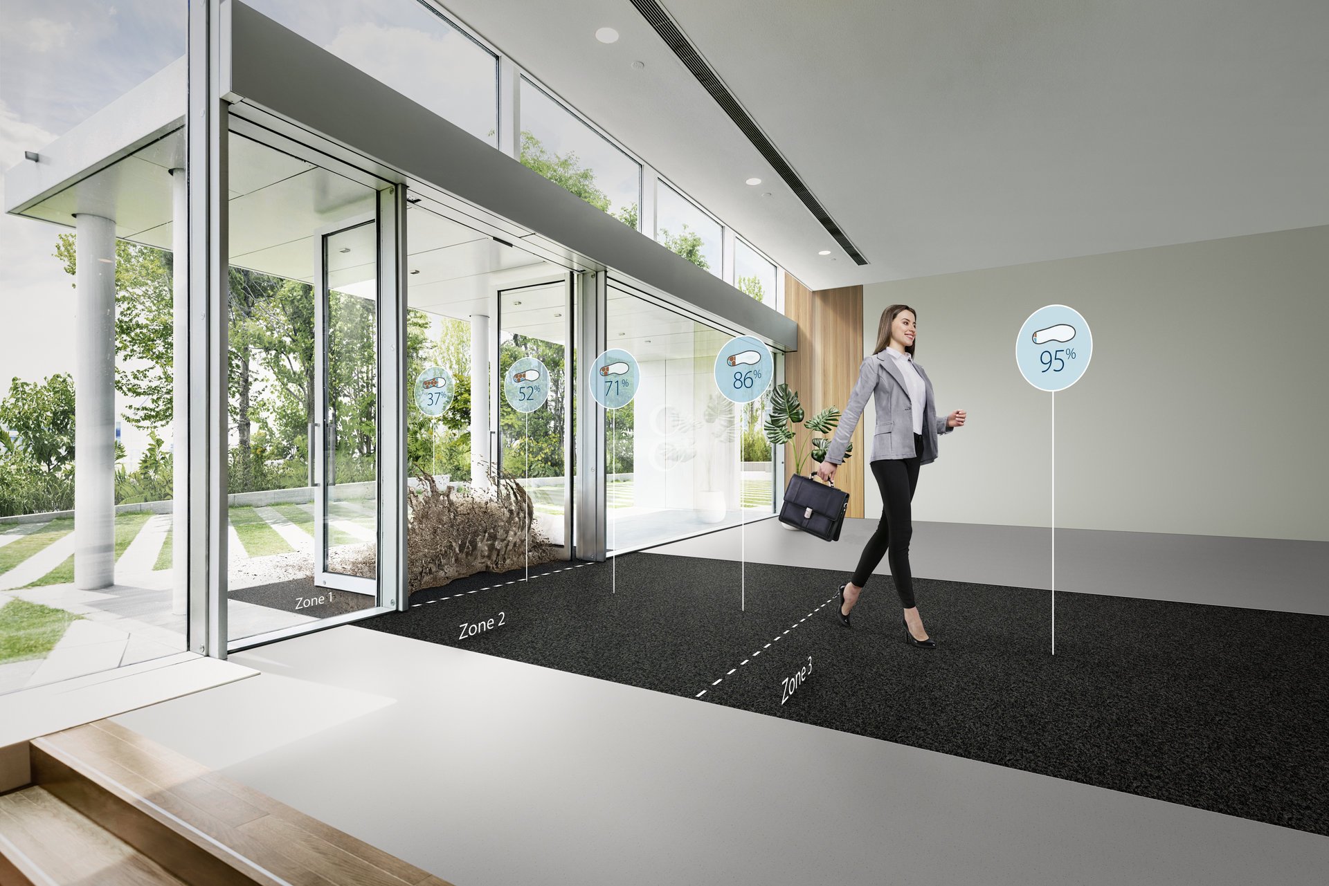 Čisticí rohože Coral od Forbo Flooring Systems