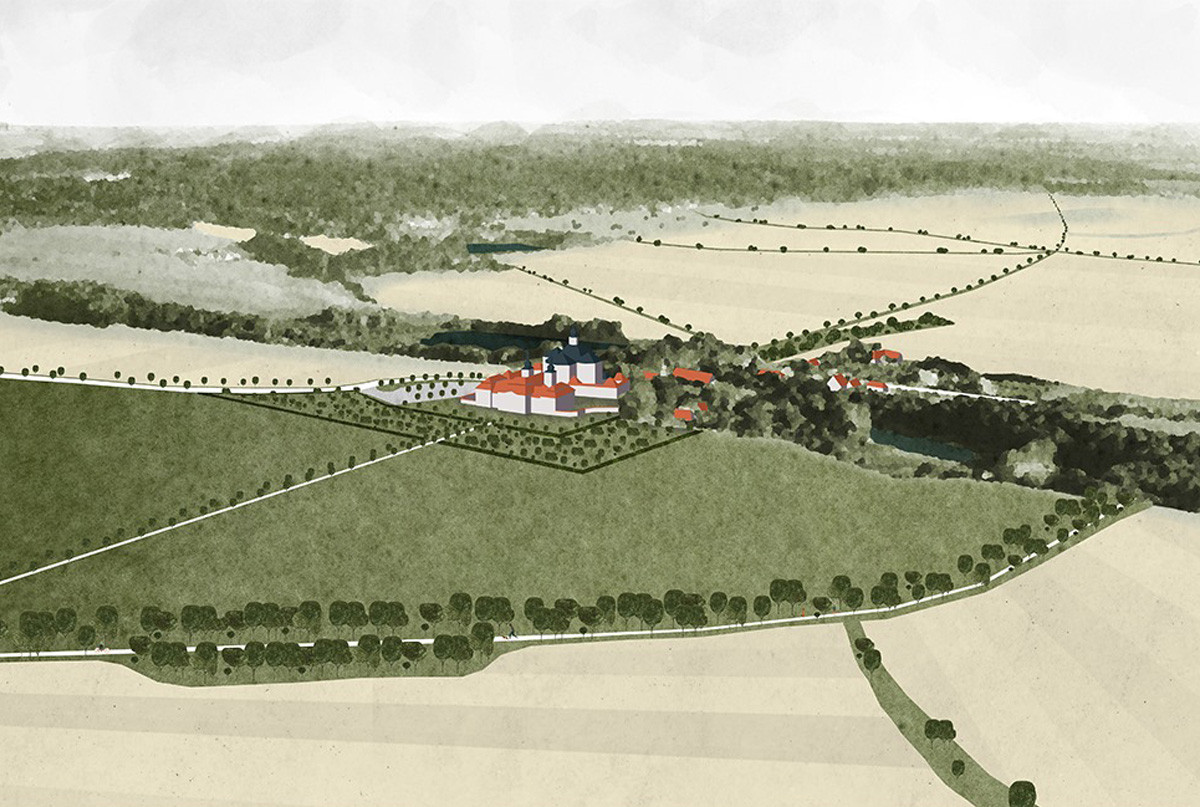 Stará Plaská cesta, Jan Holeček. Zdroj: Spolek posluchačů architektury
