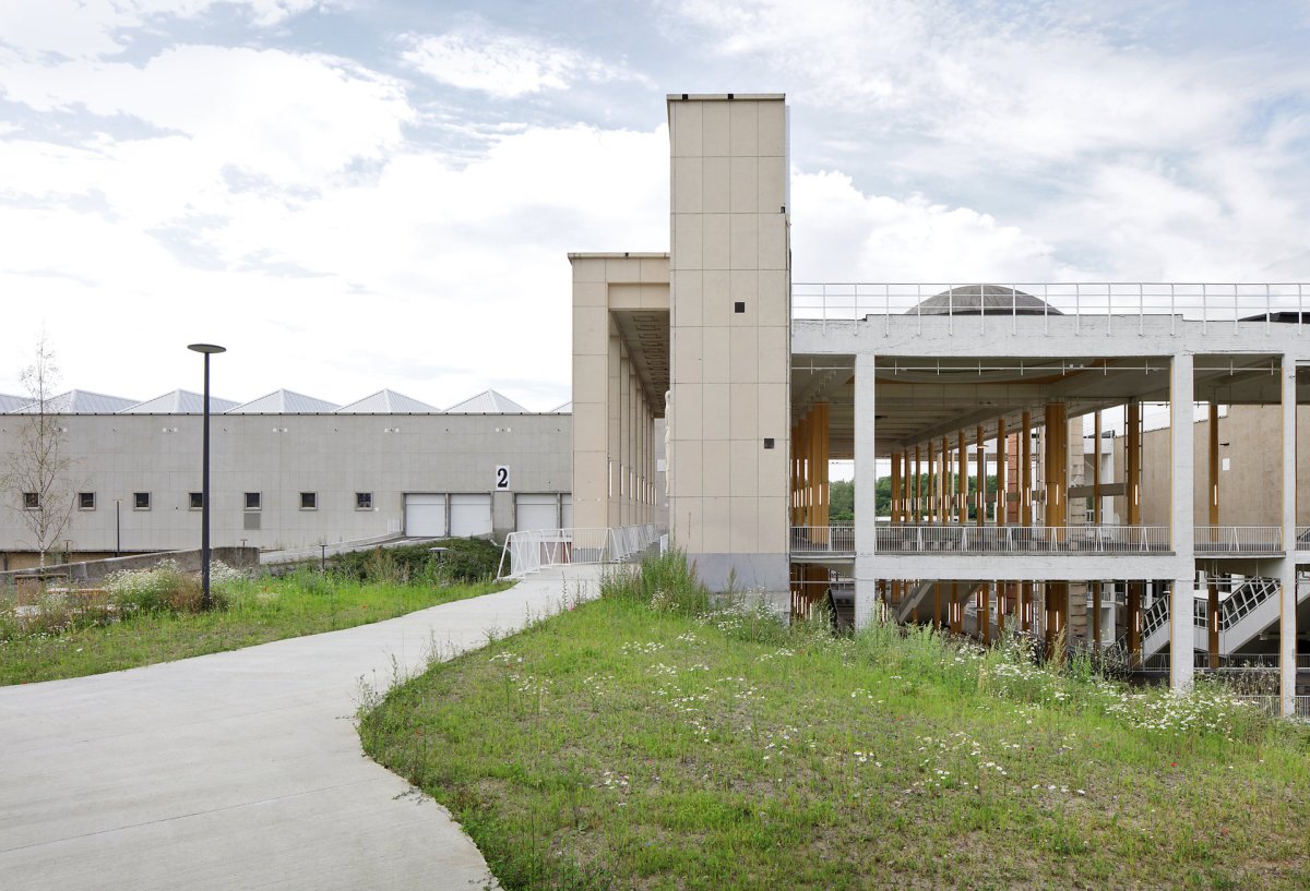 Transformace Výstavního paláce v Charleroi CHAPEX (Transformace Výstavního paláce v Charleroi CHAPEX; AgwA a architecten jan de vylder inge vinck)
