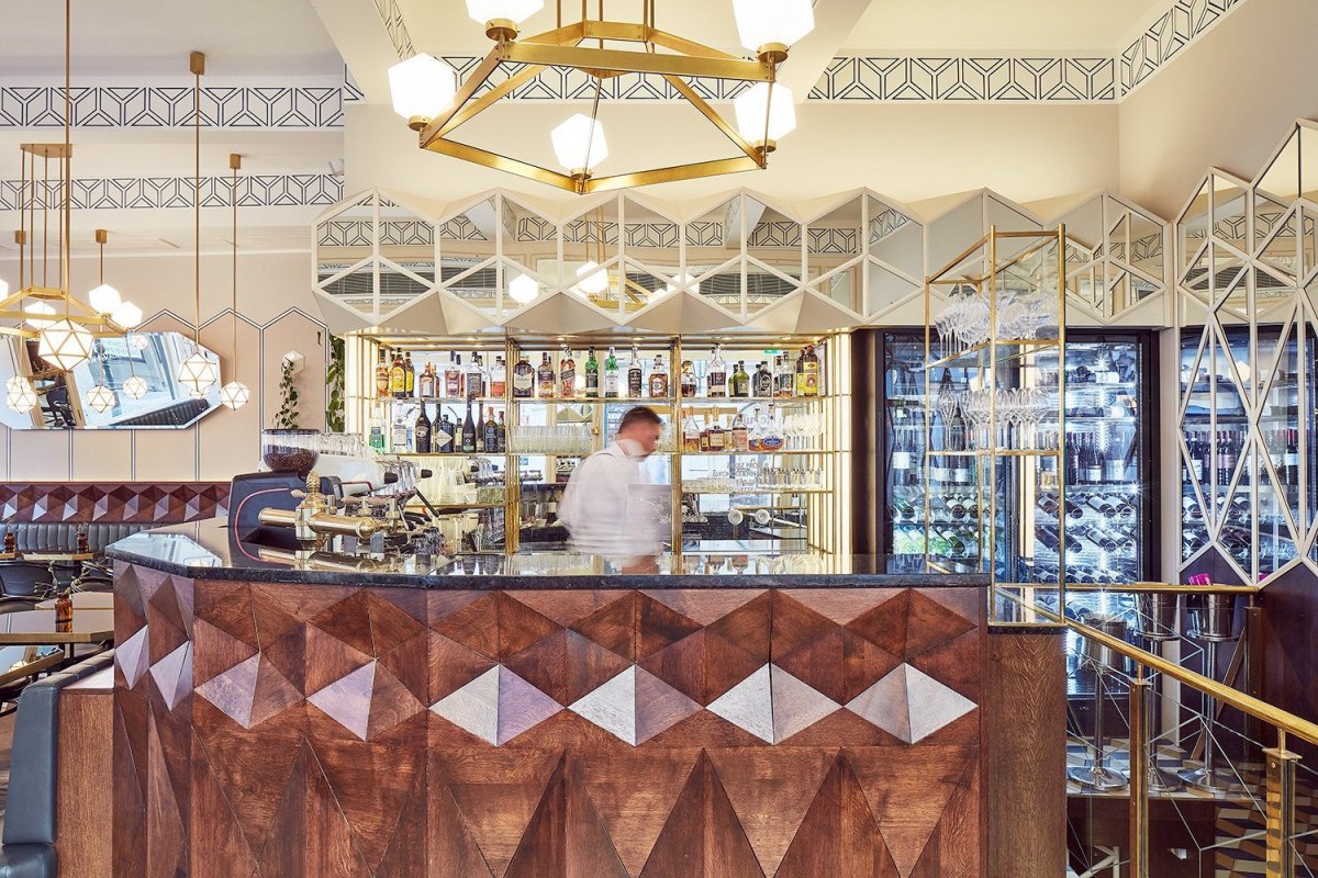 Interiér Restaurace Černá Madona, MIAOW