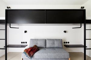 Víkendový apartmán v Jizerských horách navrhla architekta Markéta Bromová